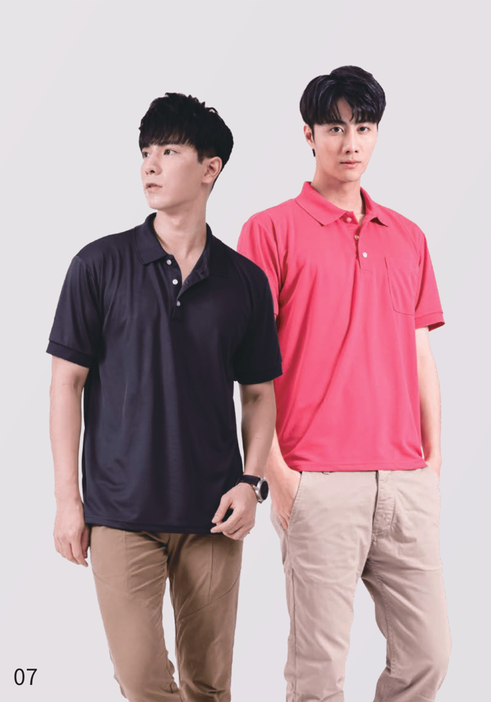 素領吸濕排汗POLO衫002